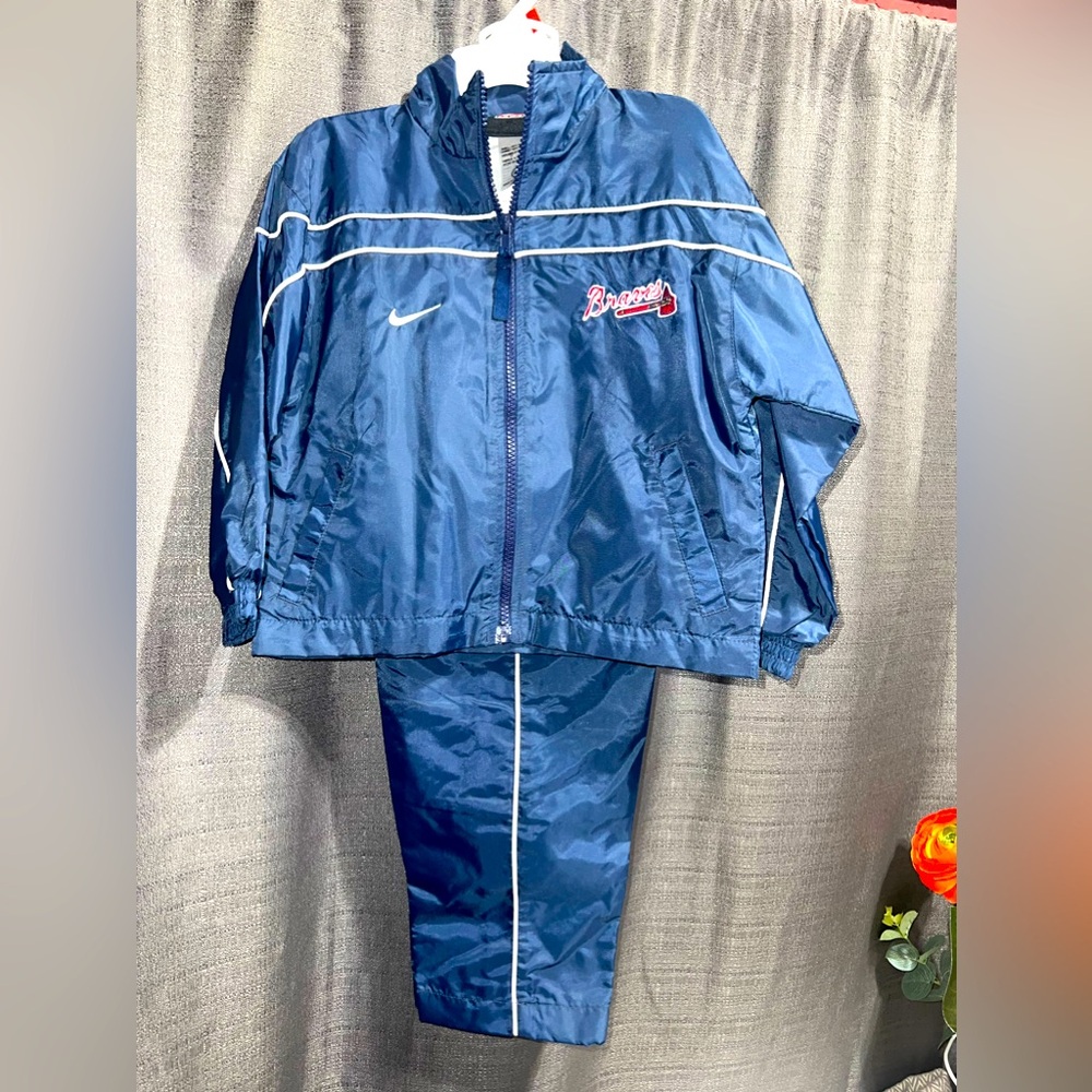 Toddler Nike Braves Team Track Suit